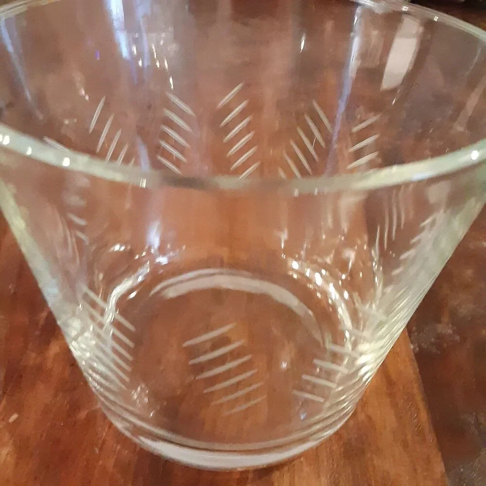 Vintage Javitt Crystal Ice Bucket